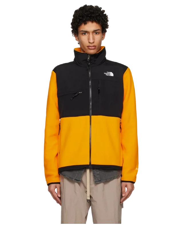 Lightweight Men's WindbreakersThe North Face Men's Denali Jacket - Cone Orange
