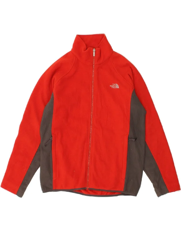 Men's Coats for AutumnTHE NORTH FACE Mens Fleece Jacket UK 38 Medium Red Colourblock Polyester Men's Coats for AutumnTHE NORTH FACE Mens Fleece Jacket UK 38 Medium Red Colourblock Polyester