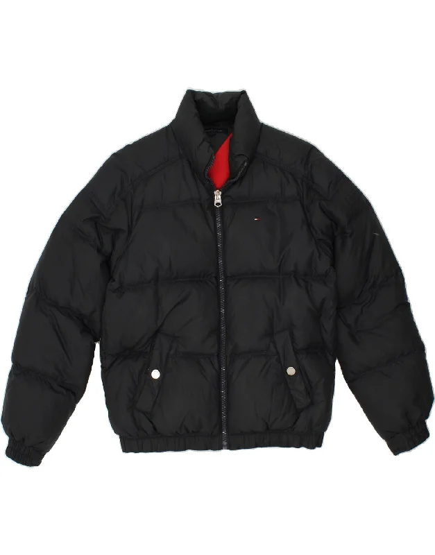 Men's Coats for Formal EventsTOMMY HILFIGER Mens Padded Jacket UK 36 Small Black Nylon Men's Coats for Formal EventsTOMMY HILFIGER Mens Padded Jacket UK 36 Small Black Nylon