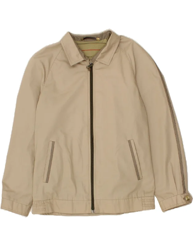 Men's Coats for Winter CampingVINTAGE Mens Bomber Jacket IT 52 XL Beige