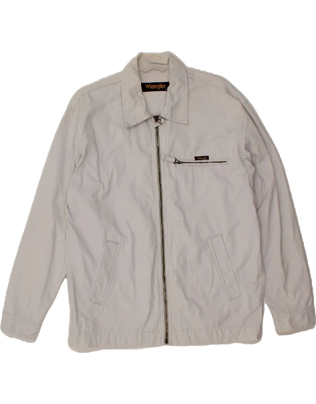Men's Coats with Quick-Dry FabricWRANGLER Mens Bomber Jacket UK 38 Medium Grey Cotton Men's Coats with Quick-Dry FabricWRANGLER Mens Bomber Jacket UK 38 Medium Grey Cotton